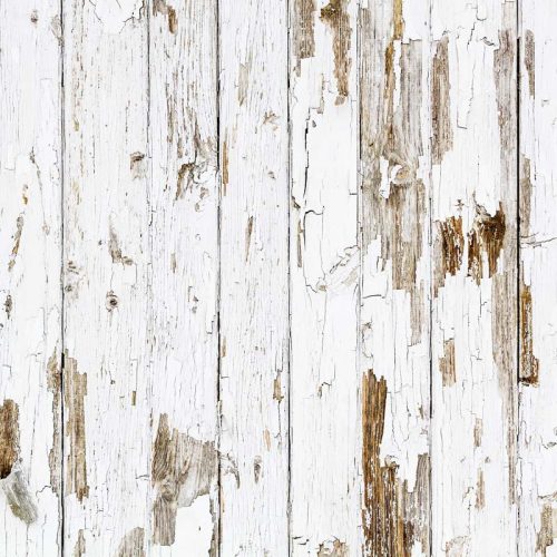 Fehér repedezett fa PVC fotó háttér 150x100 cm 