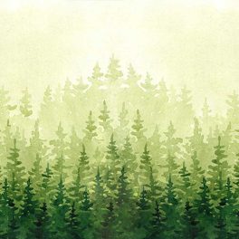 Végtelen erdő fabric fotós háttér 220x147 cm 