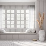 Fehér szoba poly fotóháttér 240x160 cm 